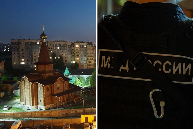 Инцидент произошел в храме святой Ефросинии Полоцкой | Источник: Nikolja Rybin / 2ГИС, Дмитрий Толстошеев / MSK1.RU