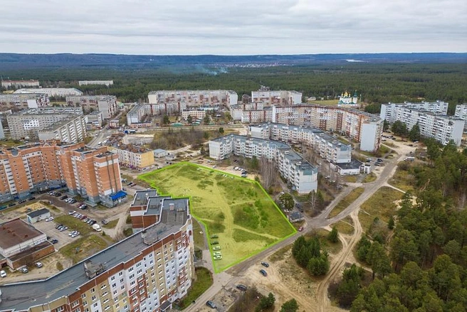 Участок располагается в микрорайоне «Западный-2» | Источник: земля.дом.рф