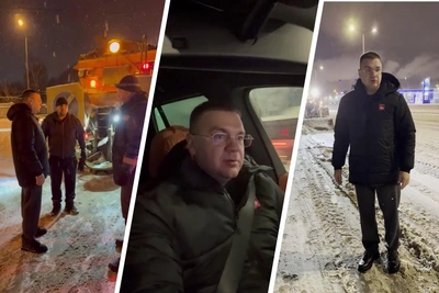 Мэр Перми ночью проверил уборку снега в городе