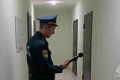 В Липецкой области проверили пожарную защиту дома