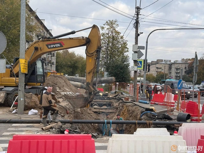 Фото было сделано на углу Ланского шоссе и набережной Черной речки несколько дней назад | Источник: «Фонтанка.ру»