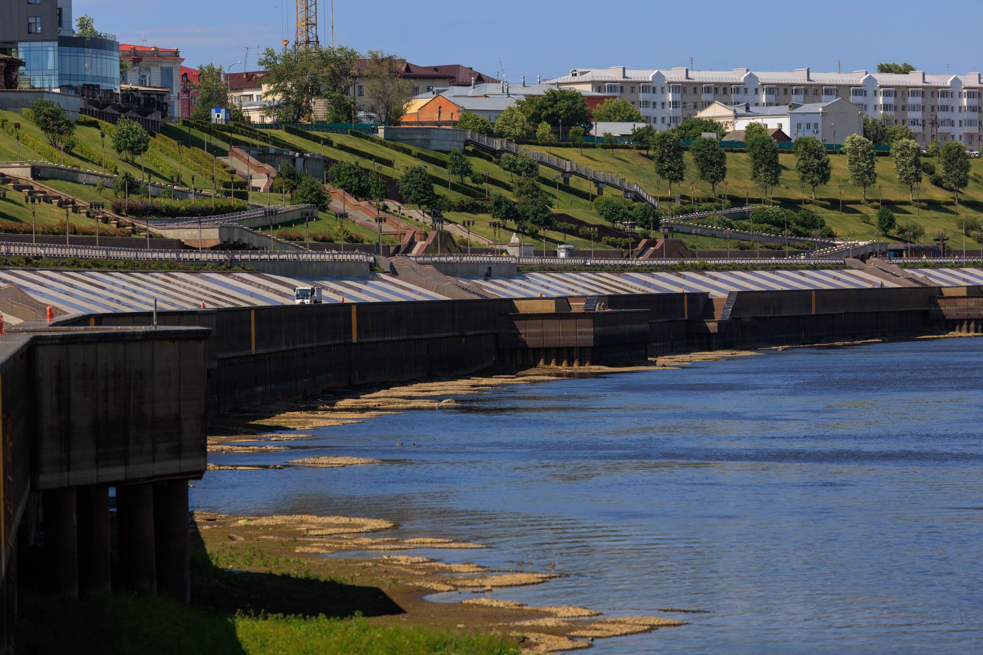 Почему Тура обмелела, почему в реке в Тюмени нет воды - 6 июля 2023 - 72.ру