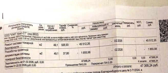 Расчет провели исходя из площади каждой квартиры | Источник: «Район Пионерский» / Vk.com