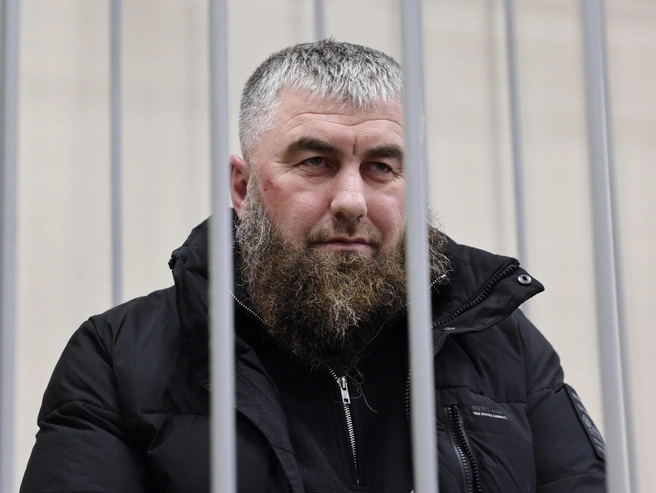 Родственники обвиняемого на судебном заседании отсутствовали. | Источник: Алексей Волхонский / V1.RU
