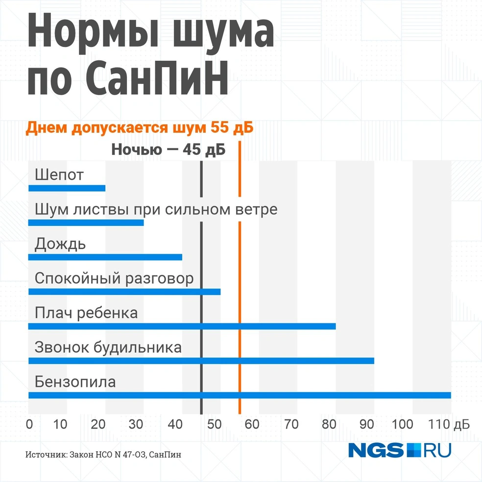 Закон о тишине Новосибирской области: когда можно шуметь, когда можно делать  ремонт в квартире, что делать, если сосед врубил музыку, шумит - 21 марта  2023 - НГС.ру