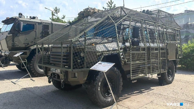 Новый российский броневик «Буран» представлен на выставке ко Дню ВДВ | Источник: Кристина Мельникова