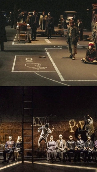 Источник: Кадр из к/ф «Догвилль» Йоргоса Лантимоса, фотография эпического театра Бертольта Брехта