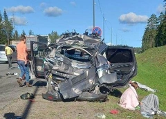 В Ленинградской области фура наехала на группу юных спортсменов. Минимум два человека погибли