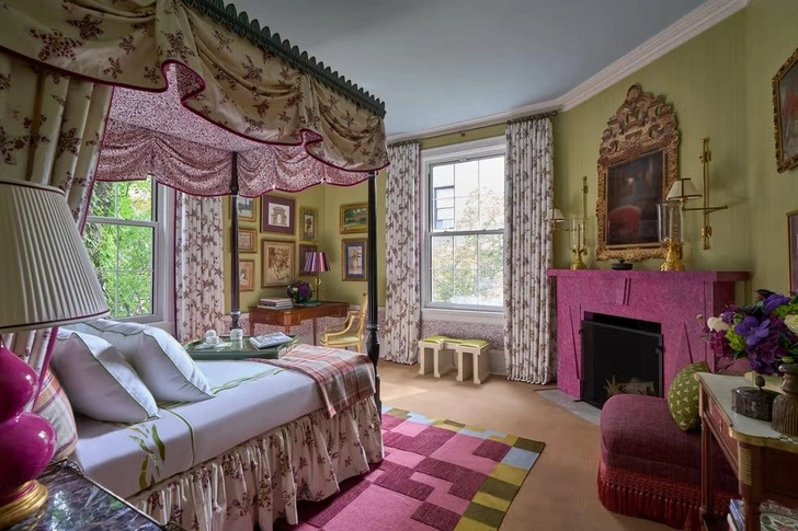 Спальня от дизайнера Алексы Хэмптон на выставке Kips Bay Show House. | Источник: Марко Рика