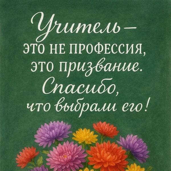Открытка ко Дню учителя, поздравление ко дню учителя, поздравление ко дню учителя от класса, красивое поздравление ко дню учителя, оригинальное поздравление ко дню учителя, Какого числа День учителя, открытки ко дню учителя, поздравление с днем учителя | Источник: chatGPT