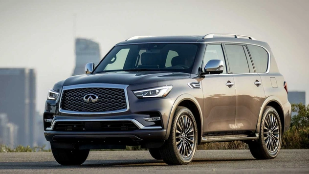 Большому Infiniti QX80 справили рестайлинг. Опять