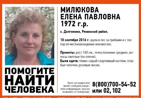 Под Рязанью пропала женщина, ушедшая в лес за грибами | ya62.ru