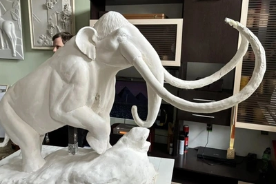 Скульптуру мамонта высотой 3,5 метра установят в Сухотино