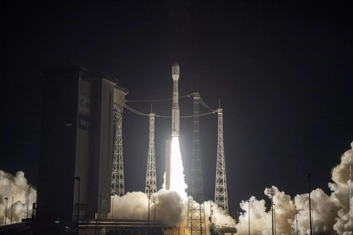 Европейская ракета-носитель Vega-C вывела на орбиту 4 картографических спутника | Источник: Arianspace