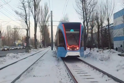 Новые трамваи «Витязь» вышли на обкатку в Саратове