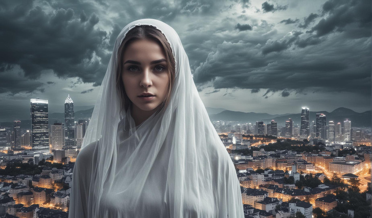 Как выглядит девочка-призрак из Красноярска — 10 фото, которые наводят ужас