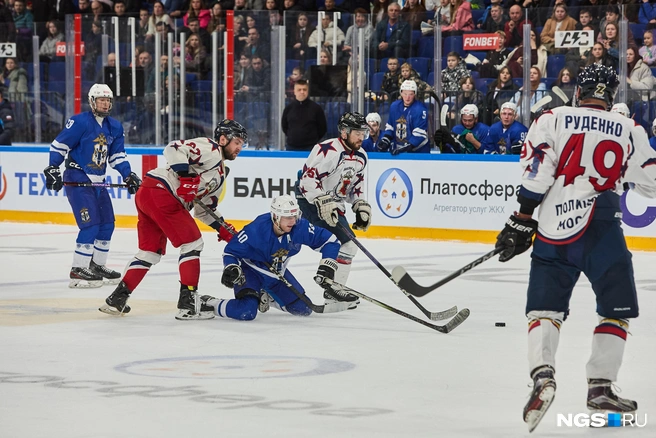 ГУ МВД России по Новосибирской области организована прямая трансляция хоккейного турнира, которую посмотрели более 2000 человек | Источник: Александр Ощепков / NGS.RU