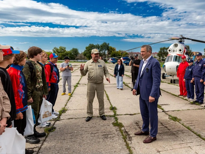 Глава Самары Иван Носков поздравил учеников с новым достижением | Источник: администрация городского округа Самара