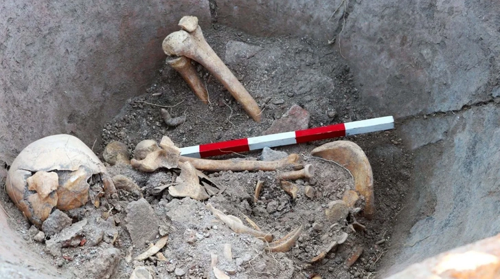Скелет нашли внутри римского сосуда в Болгарии | Источник: Archaeologia Bulgarica