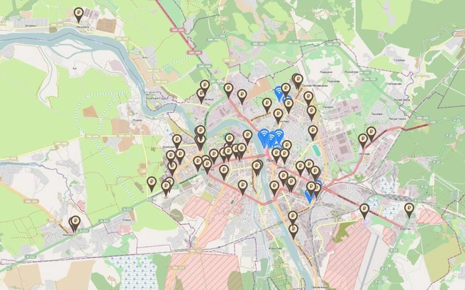 В Псковской области запустили карту Wi-Fi из-за ограничений мобильного интернета | Источник: Михаил Ведерников / Телеграм