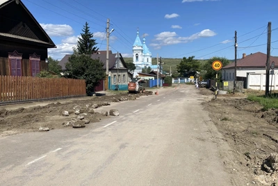 В Кяхте ремонтируют три улицы по нацпроекту