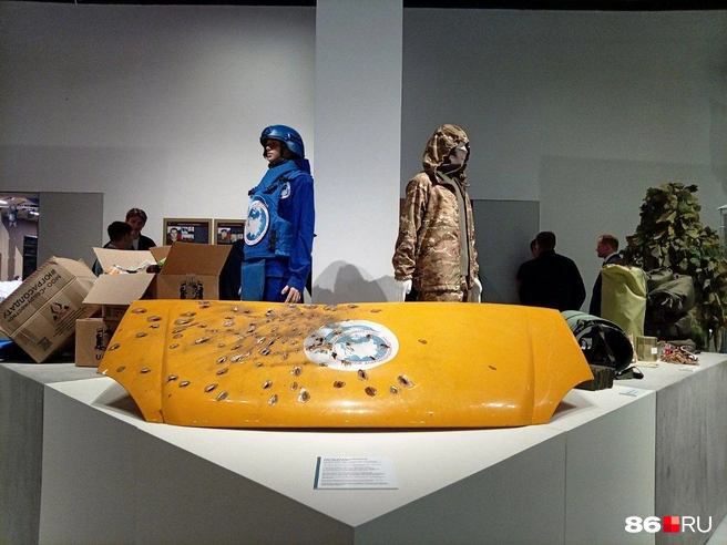 Этот фрагмент называют одним из самых эмоциональных на всей выставке | Источник: Мария Гришкина / 86.RU