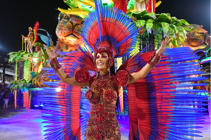 В Рио-де-Жанейро проходит ежегодный карнавал