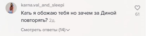 Упс: Катю Адушкину обвинили в копировании Дины Саевой