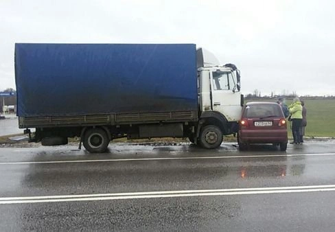 В Скопинском районе МАЗ столкнулся с Daewoo Matiz | ya62.ru