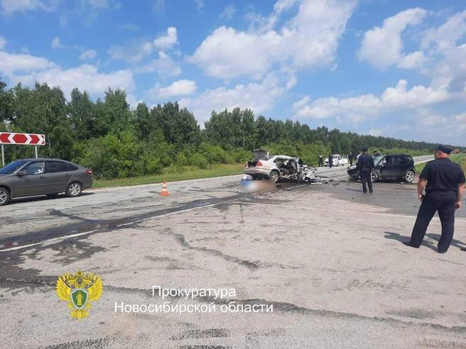 Девочка находилась в автокресле в момент ДТП | Источник: Прокуратура Новосибирской области