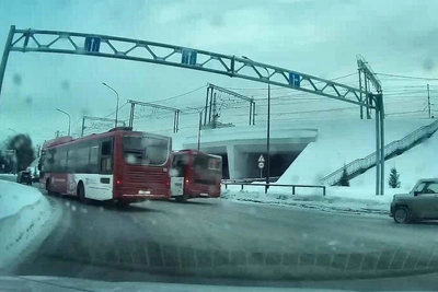 Новая схема движения на площади Гайдара в Перми