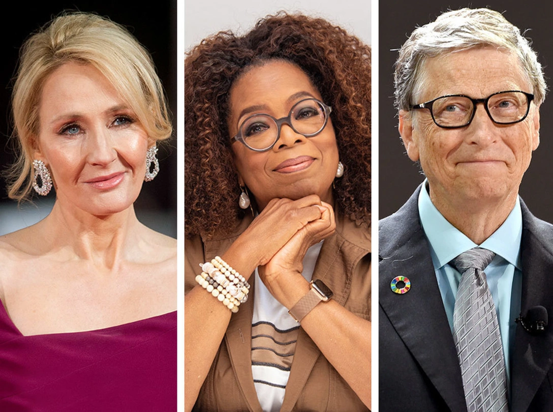 Джоан Роулинг, Опра Уинфри, Билл Гейтс | marieclaire.ru