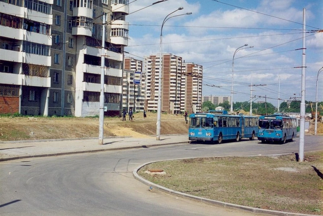 Троллейбусное кольцо на Ботанике | Источник: Medoed / Pastvu.com