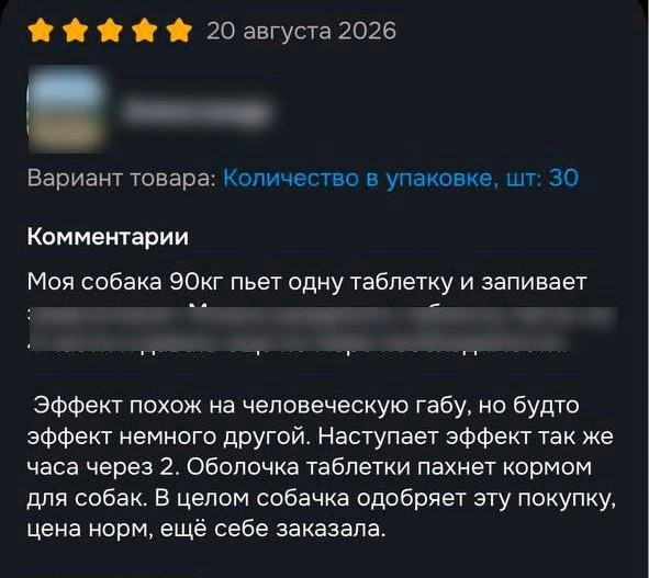 Источник: скриншот карточки товара популярного маркетплейса