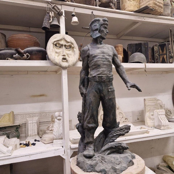 Воин из пластилина | Источник: Виктория Федорова / 164.RU