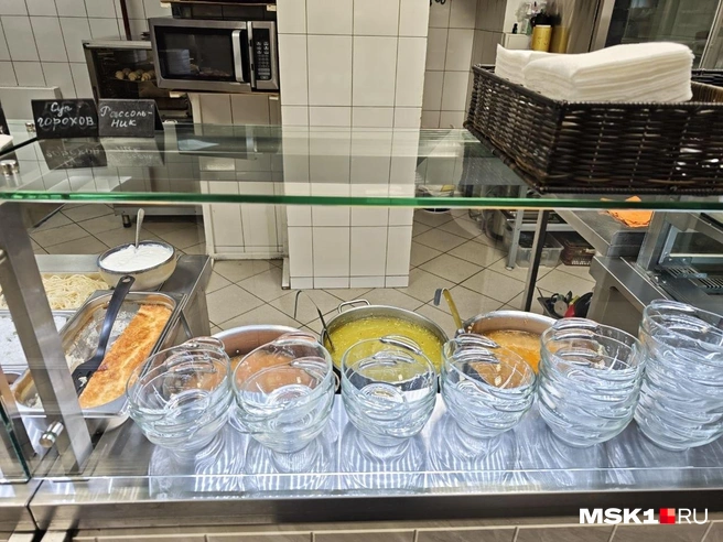 Три вида супа на выбор | Источник: Анастасия Харитонова / MSK1.RU
