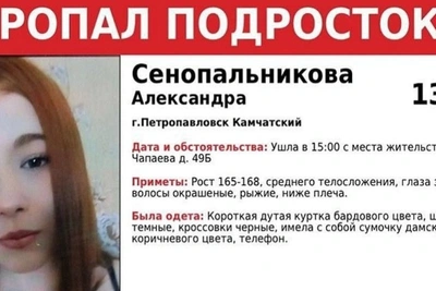 На Камчатке пропала 13-летняя школьница