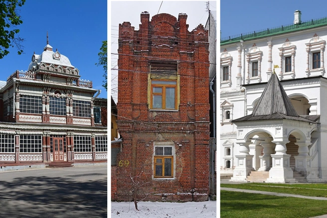 Готическая электростанция, церковь с квартирами и дом шириной в 4 метра. Самые необычные здания Рязани | Источник: Wikipedia.org; ryazan.progulkipo.ru; Рязанский Кремль / Dzen.ru