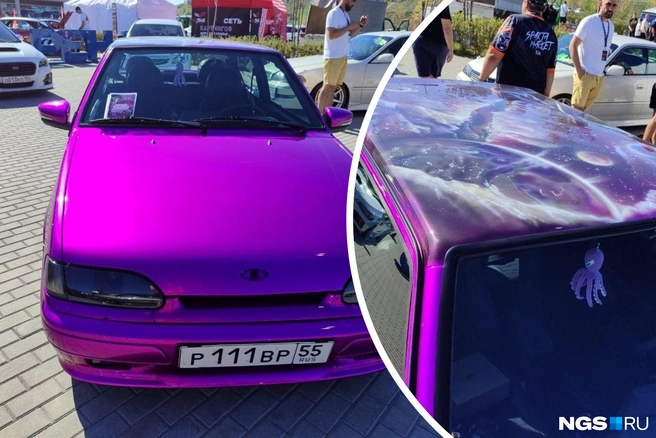 На выставке представили буквально космический автомобиль  | Источник: Мария Тищенко/NGS.RU
