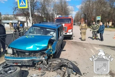 В Кингисеппе пять человек пострадали в лобовом ДТП