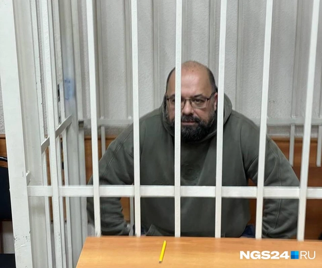 Михаил Заскалько в зале суда | Источник: Мария Зарукина / NGS24.RU