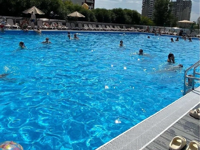 В бассейнах установлена современная система фильтрации  | Источник: Аквакомплекс «Пляж» 