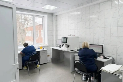 Завершен ремонт лаборатории в больнице №6 имени Захарьина