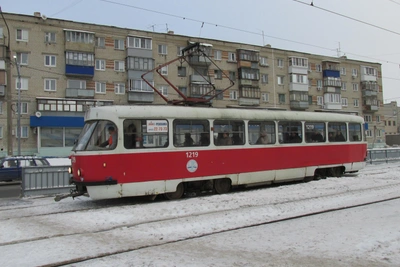 Схема движения трамваев в Ульяновске изменена из-за нештатной ситуации