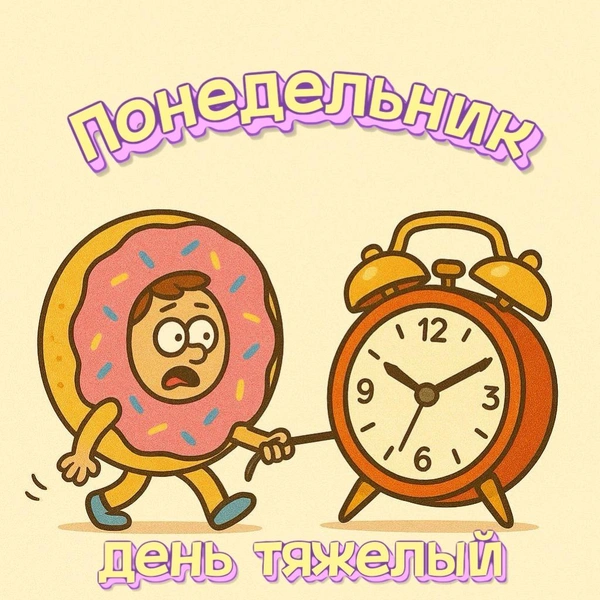 открытки с понедельником, открытка утро понедельника, открытки с добрым понедельником, открытки с понедельником прикольные, доброго понедельника открытки красивые, бесплатные открытки доброго понедельника, скачать открытку с понедельником | Источник: theDay/DALL-E