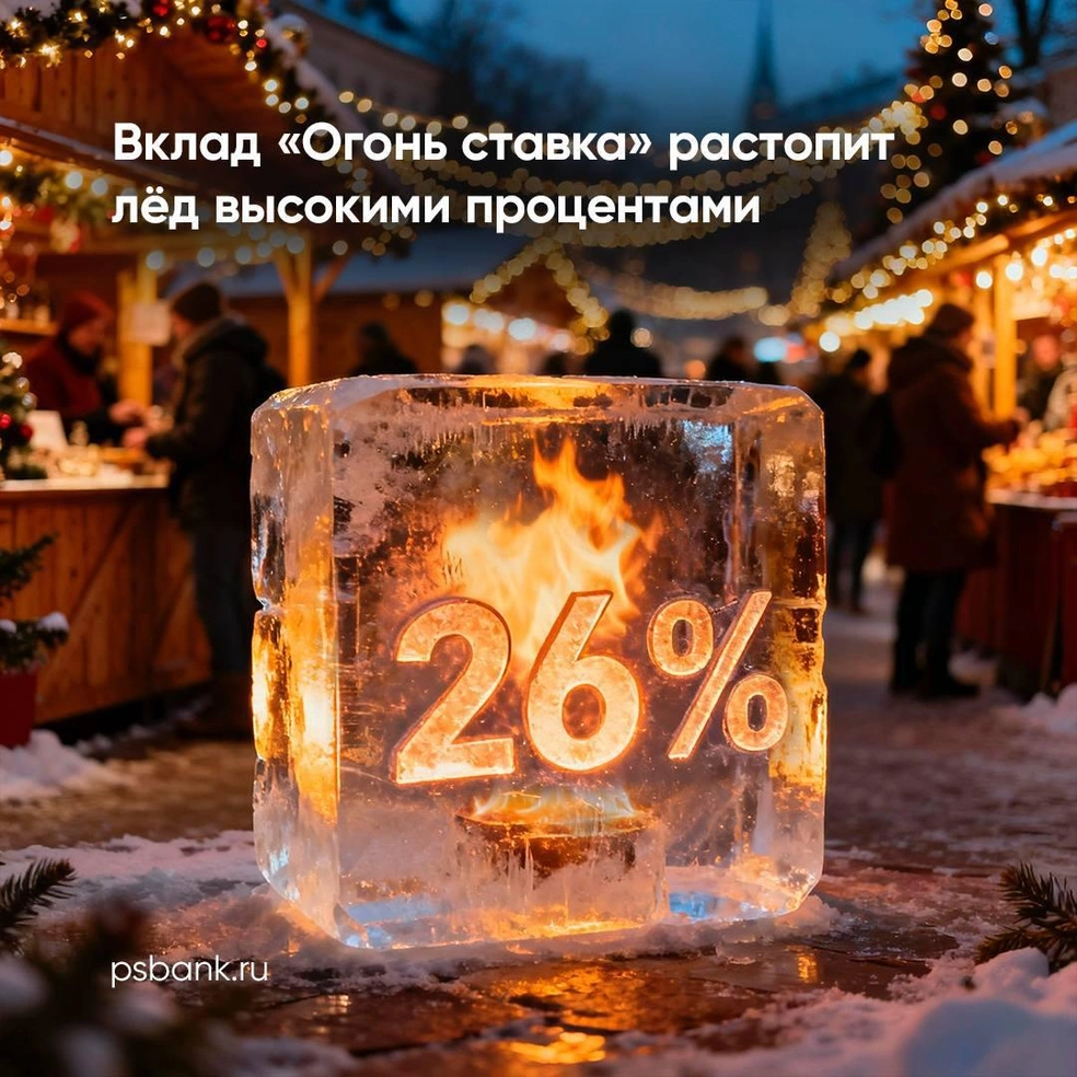 Минимальная сумма для открытия составляет 100&nbsp;000 рублей | Источник: ПСБ
