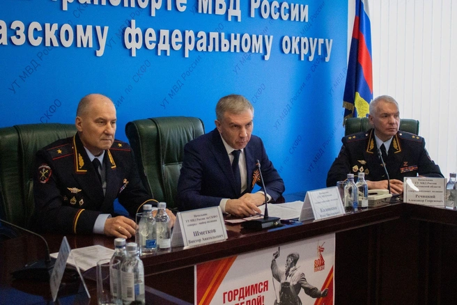 Виктор Шметков почти шесть лет был министром МВД Чувашии | Источник: пресс-служба УТ МВД России по СКФО