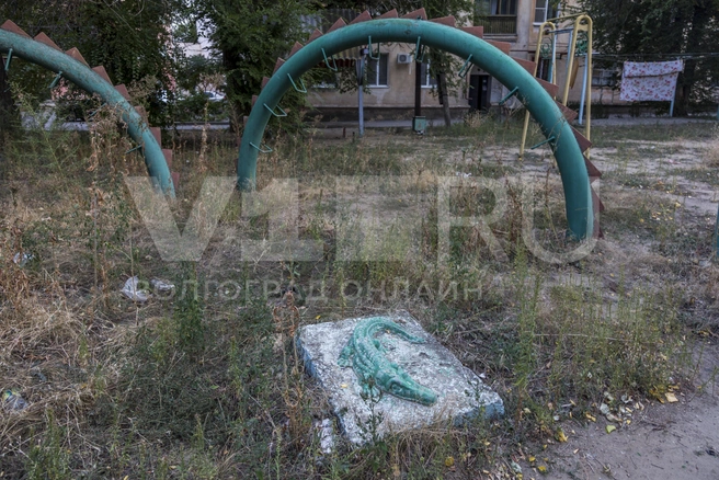 Если бы детский городок привели в порядок, он мог бы стать жемчужиной Советского района | Источник: Читатели V1.RU