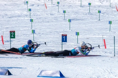 Лось как главный приз на охотничьем биатлоне в Зауралье