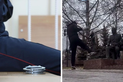 Боец ММА задержан за спарринг с памятником ветеранам МЧС